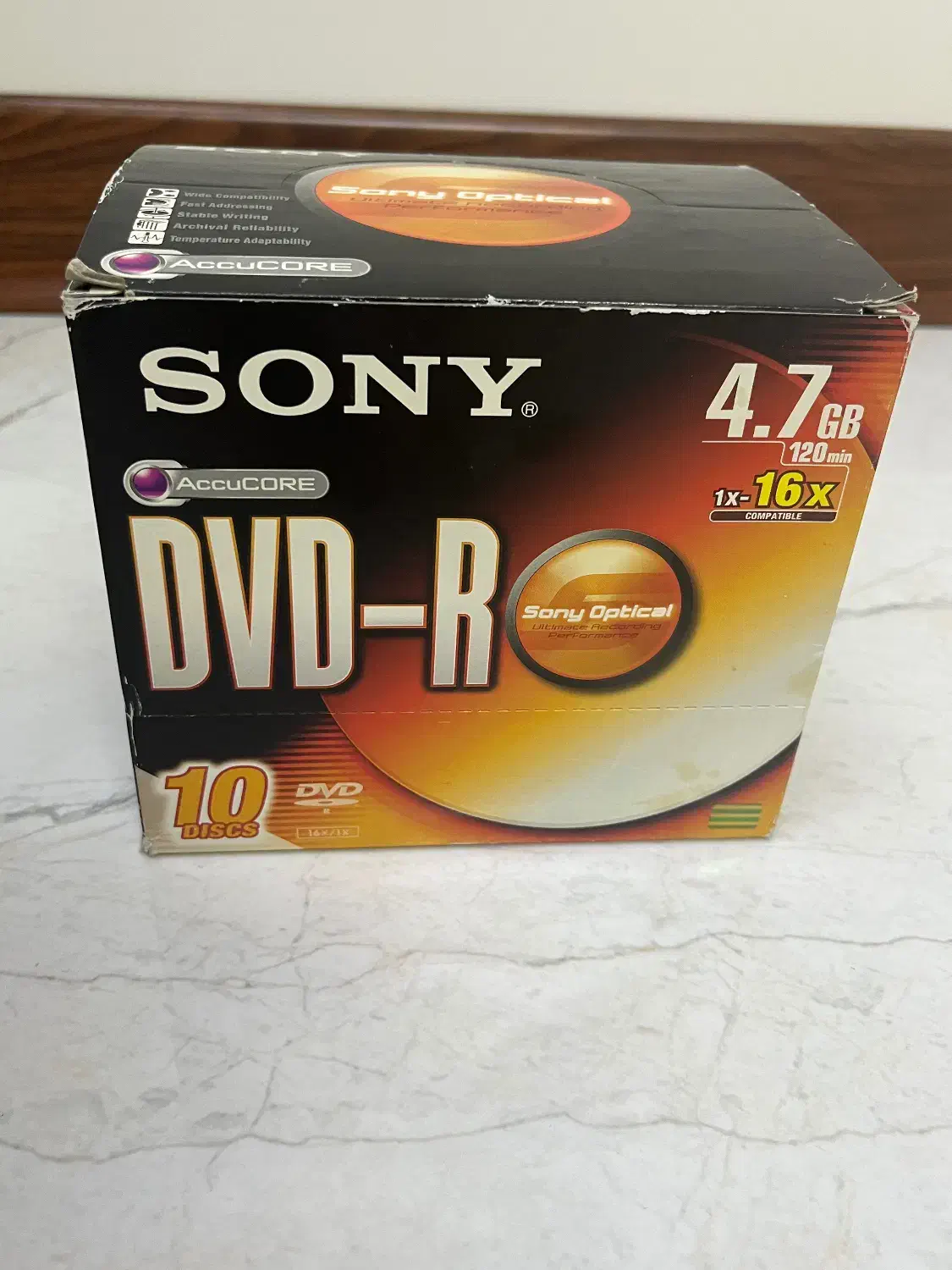 یک بسته ده عددی DVD قاب دار برند سونی اصل زیر قیمت|فیلم و موسیقی|کرج, کوی کارمندان جنوبی|دیوار