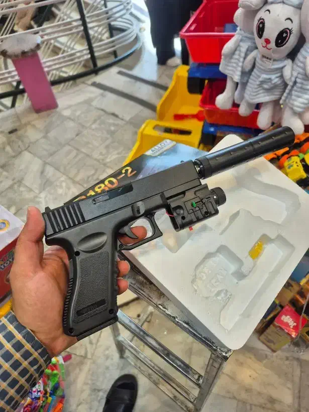 این تفنگ اسباب بازی مال شماست|اسباب‌بازی بچه|اهواز, پردیس دو|دیوار