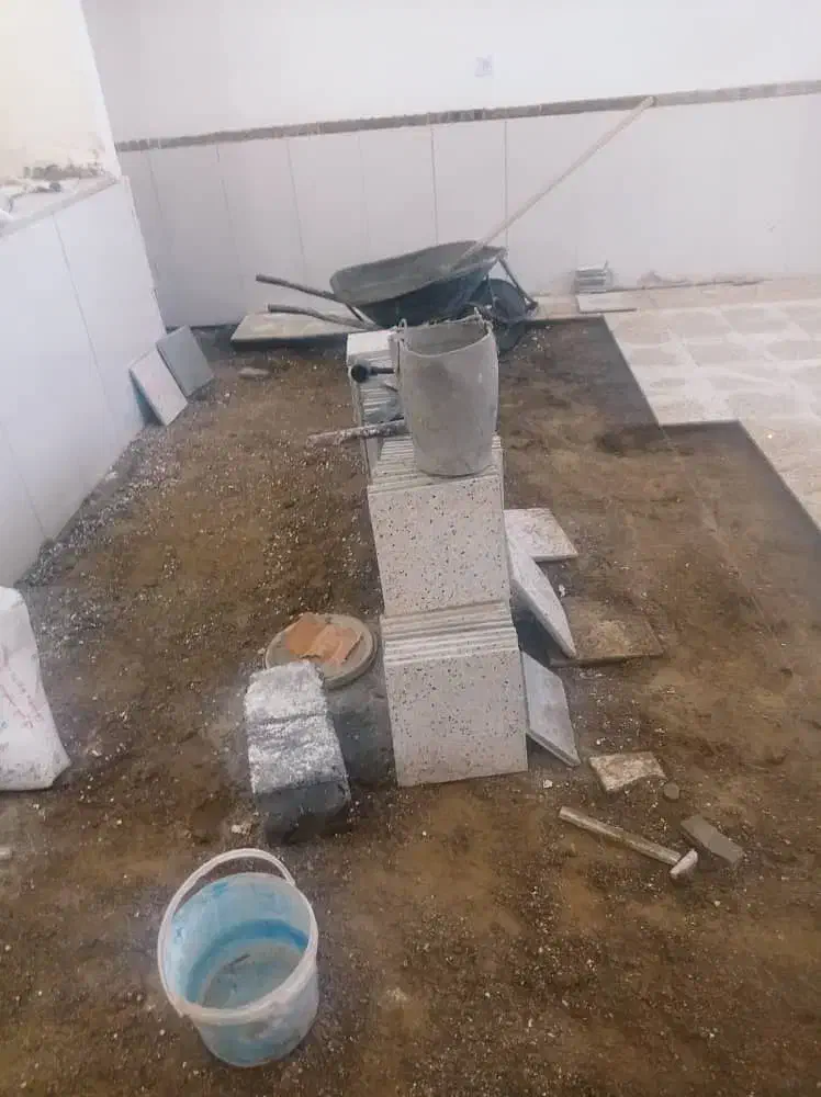 اوستا گچ کار سنگ کاشی موزاییک دیوار چینی|خدمات پیشه و مهارت|مشهد, تلگرد|دیوار