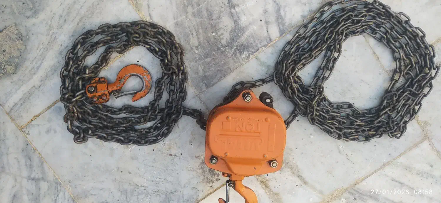 جرثقیل زنجیری6متری|ابزارآلات|سراوان, |دیوار