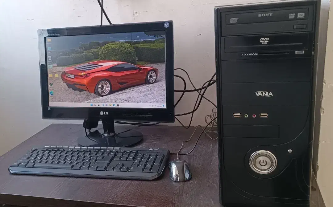 کامپیوتر i5 Ram8G HDD500G SSD128G VGA1G Led 19|رایانه رومیزی|قزوین, |دیوار