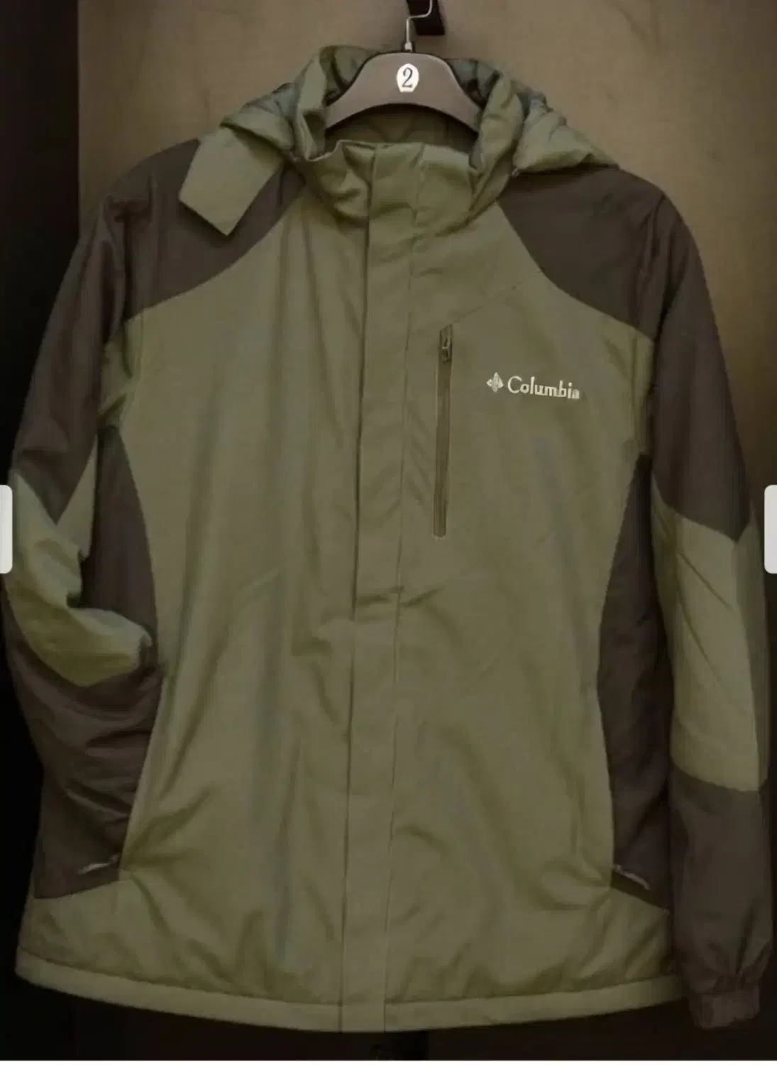 کاپشن بادگیر کلاه دار Columbia سایز ۵xl|لباس|آستانه اشرفیه, |دیوار