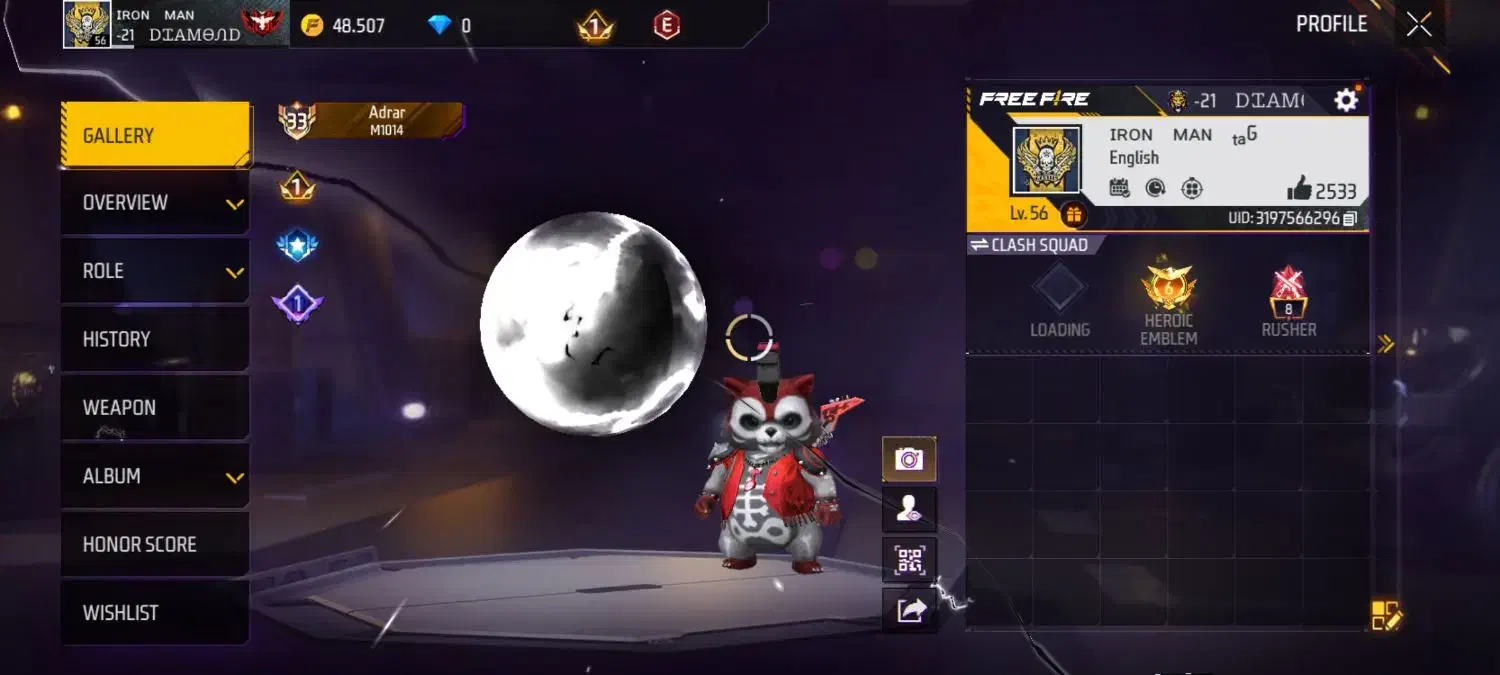 اکانت فری فایر|کنسول، بازی ویدئویی و آنلاین|زابل, |دیوار