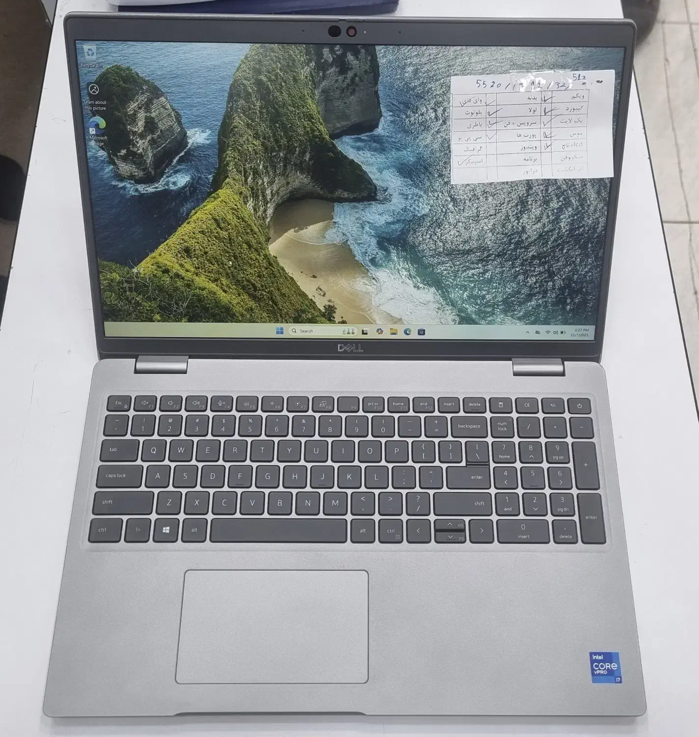 لپتاپ لمسی DELL LATITUDE 5520 اینتل i7 نسل 11|رایانه همراه|بندر گناوه, |دیوار