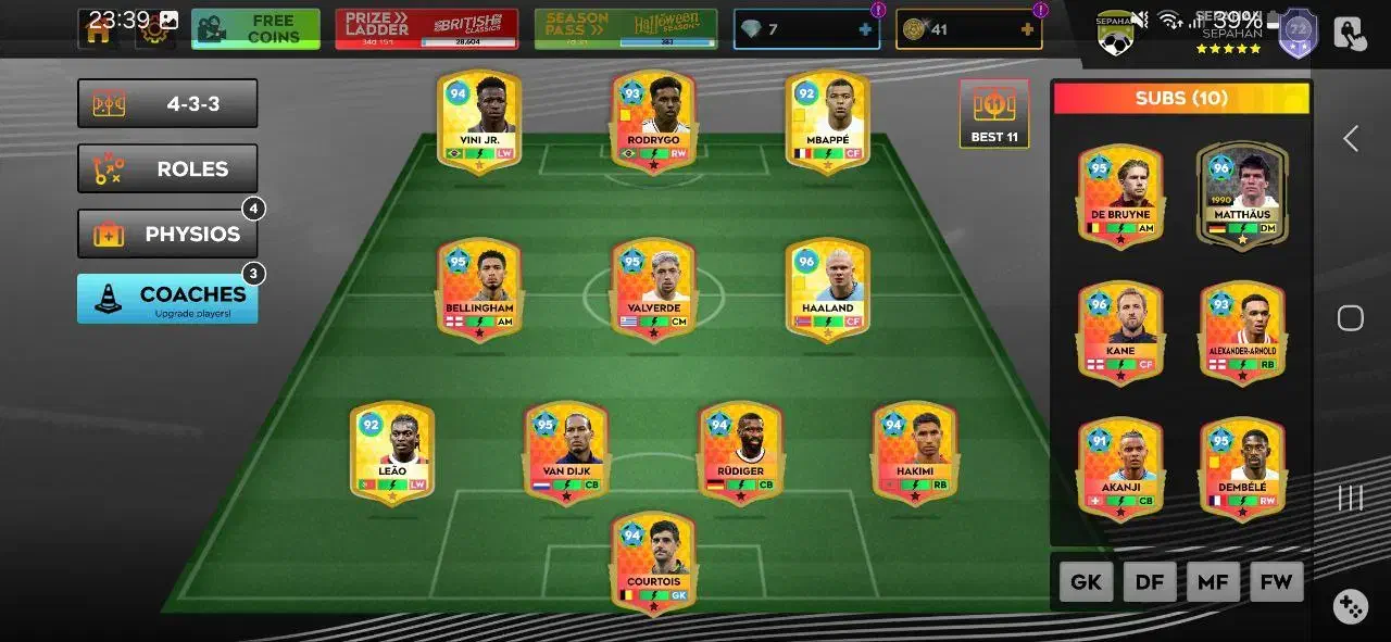 بازی محبوب دریم لیگ(dls)|کنسول، بازی ویدئویی و آنلاین|سیاهکل, |دیوار