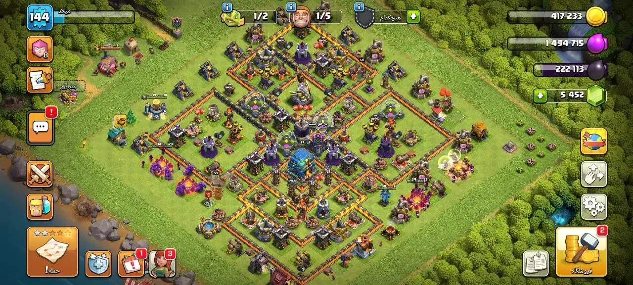 اکانت کلش|کنسول، بازی ویدئویی و آنلاین|قروه, |دیوار