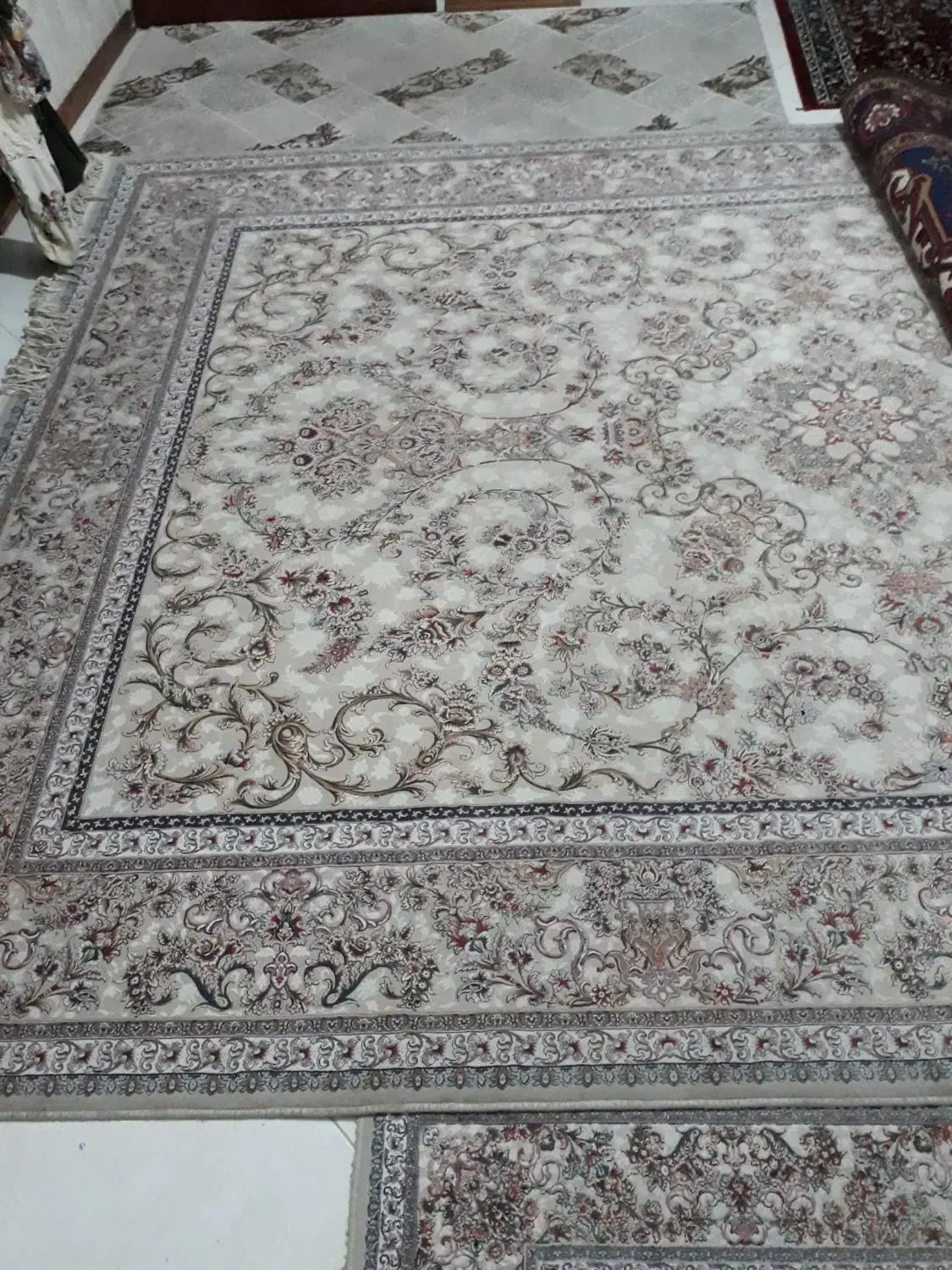 یک جفت فرش ۹متری به همراه یک کناره|فرش|تهران, افسریه جنوبی|دیوار