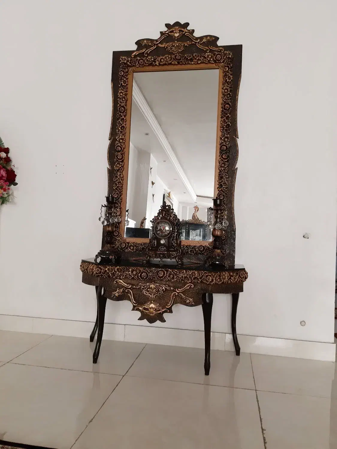 آینه کنسول|مبلمان خانگی و میز عسلی|اراک, |دیوار