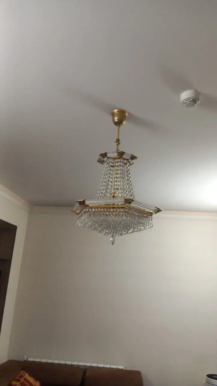 لوستر کریستال|لوستر و چراغ آویز|اصفهان, ملاصدرا|دیوار