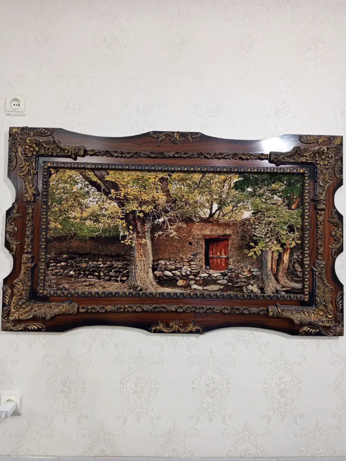 تابلو فرش ماشینی|تابلو فرش|داران, |دیوار