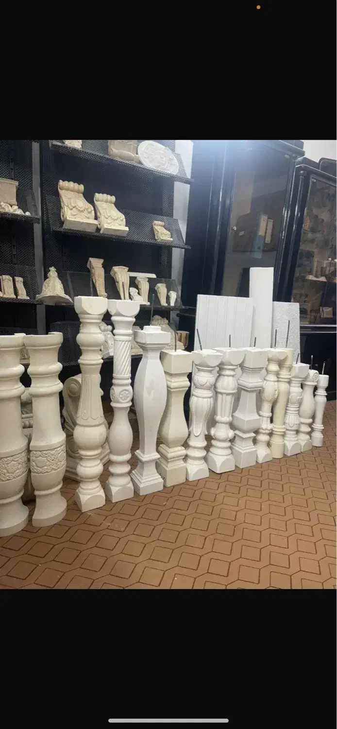 سراه‌ پایه سرستون رزینی گلدار|صنایع دستی و سایر لوازم تزئینی|کرج, آتشگاه|دیوار