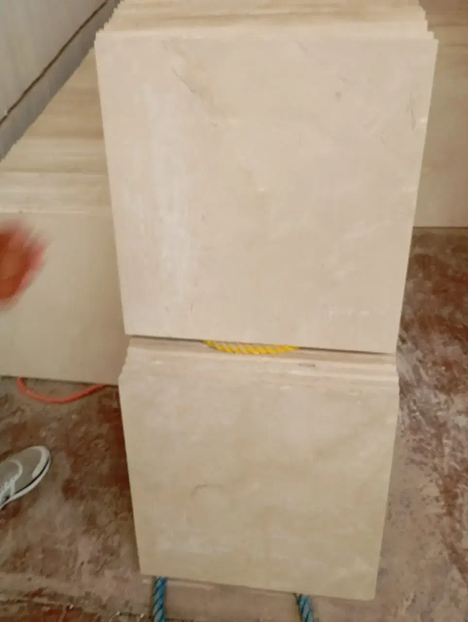 سنگ نما تراورتن.سنگ پله و کف لوکس و درجه یک دهبید|مصالح و تجهیزات ساختمان|بیرجند, |دیوار