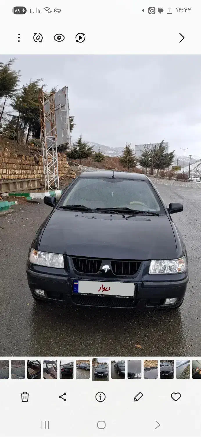 سمند مدل ۹۱ Se|خودرو سواری و وانت|بانه, |دیوار