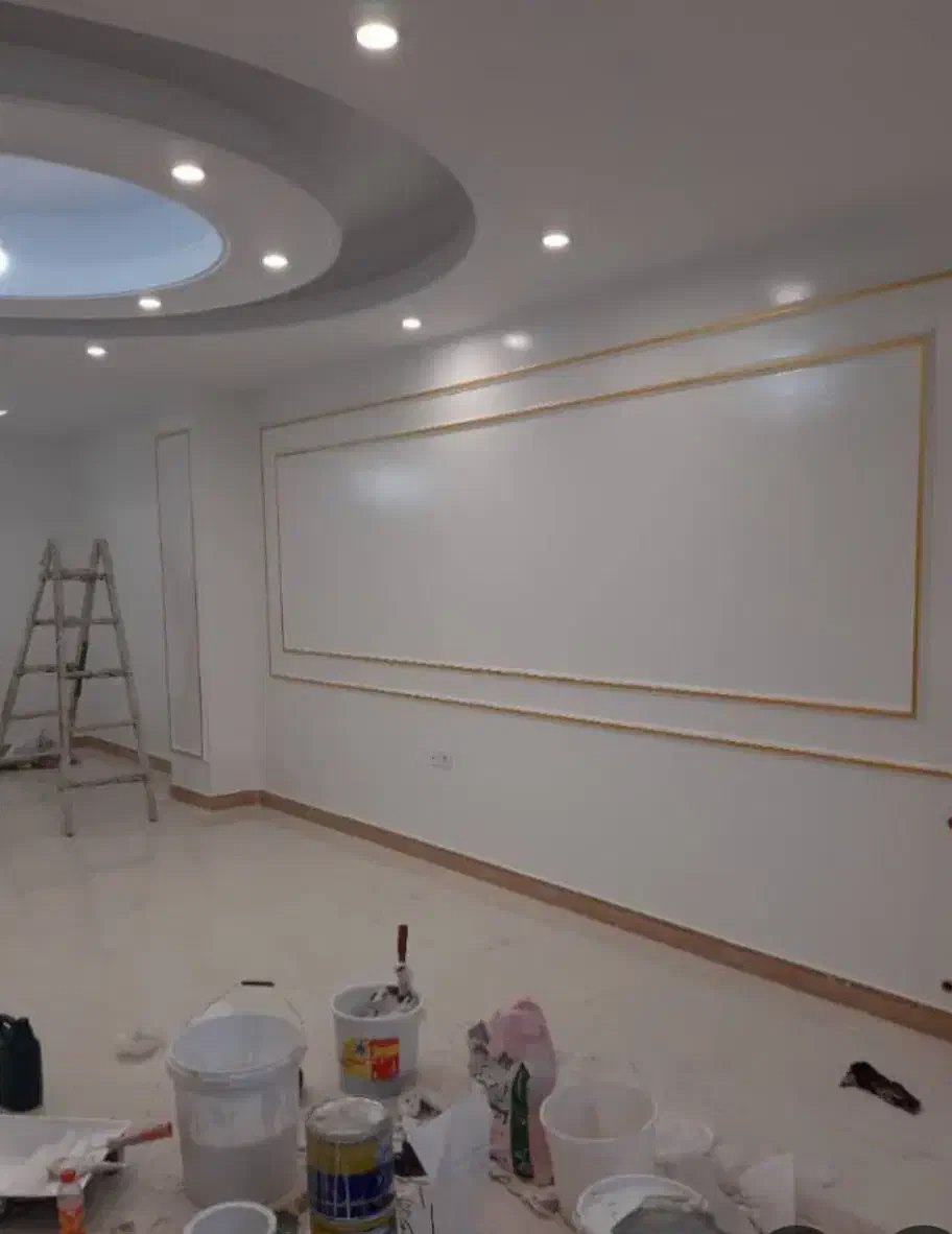 نقاشی داخلی ساختمان|خدمات پیشه و مهارت|جوانرود, |دیوار