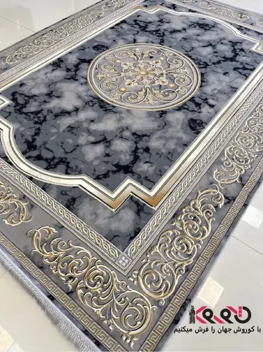 فروش عمده فرش گیلدا زیر قیمت کارخانه|فرش|کرمان, |دیوار