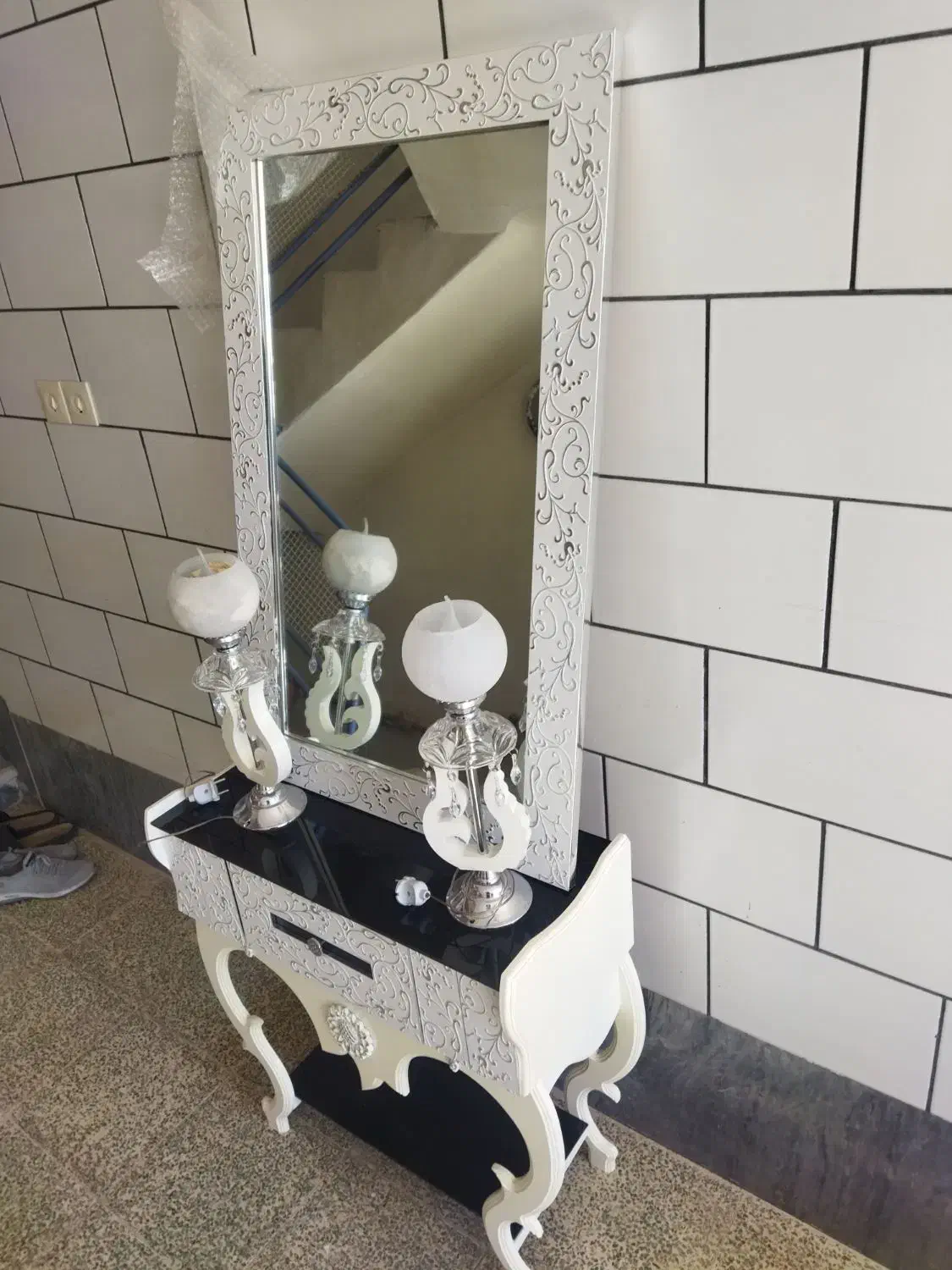 میز آرایش صورت|تخت و سرویس خواب|شهرکرد, |دیوار