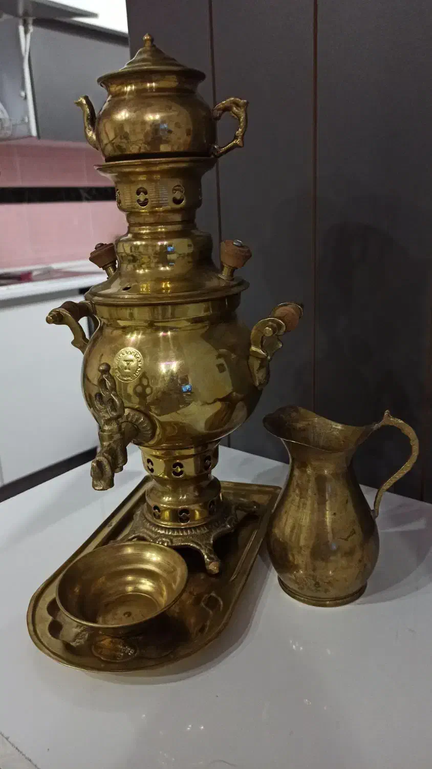 سلام سماوربرنز|سماور، چای‌ساز، قهوه‌ساز|میانه, |دیوار