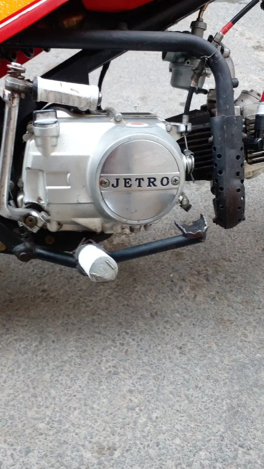 موتورمینی قرمز|موتورسیکلت|مشکیندشت, |دیوار