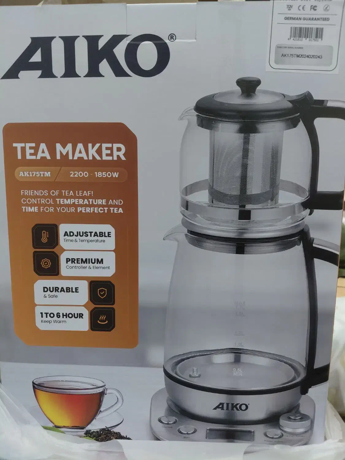 چای ساز آیکو اکبند|سماور، چای‌ساز، قهوه‌ساز|تهران, هاشمی|دیوار