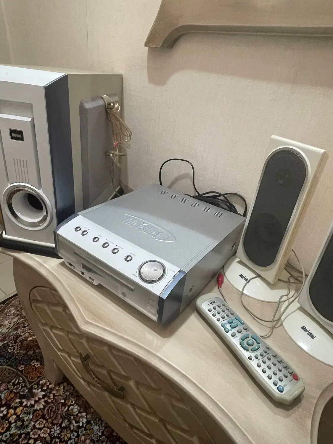 دی وی دی پلیر مارشال کاملا سالم و تمیزدرحدنو|پخش‌کننده DVD و ویدیو|تهران, تهران‌نو|دیوار