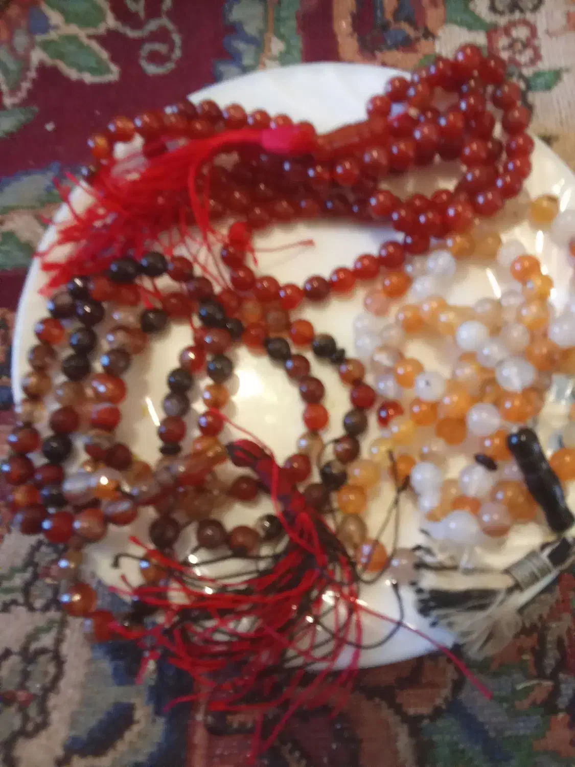 تسبیه خیلی خوب نقره اصل برای نماز|جواهرات|زاهدان, |دیوار