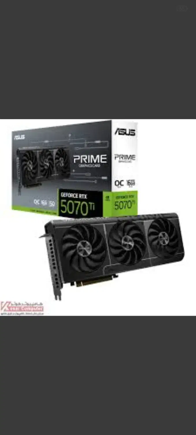 PRIME RTX 5070Ti کارت گرافیک|قطعات و لوازم جانبی رایانه|تهران, حر|دیوار