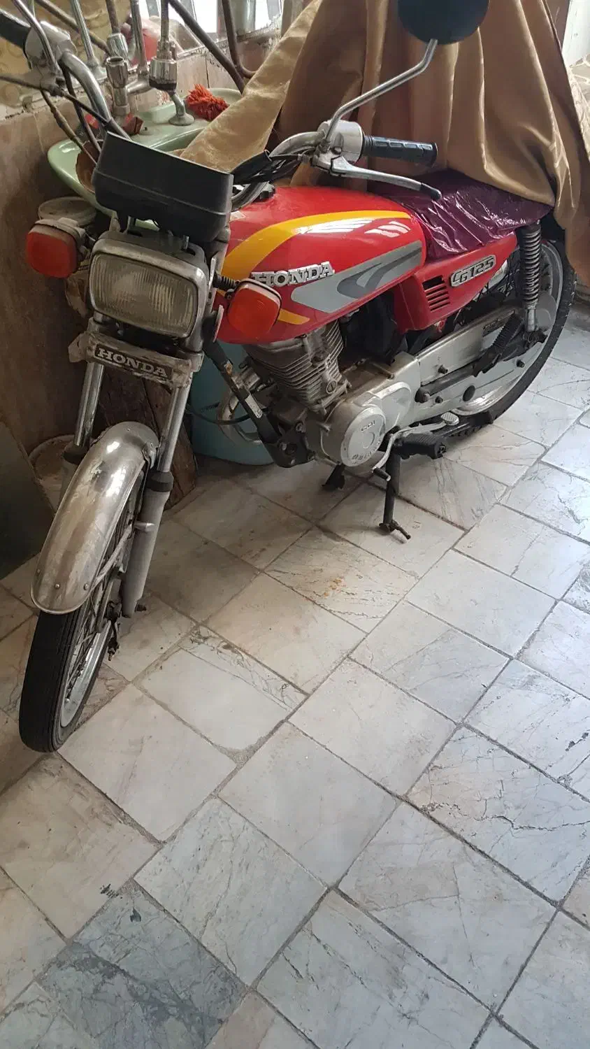 موتورهندا۱۲۵|موتورسیکلت|ری, اقدسیه|دیوار