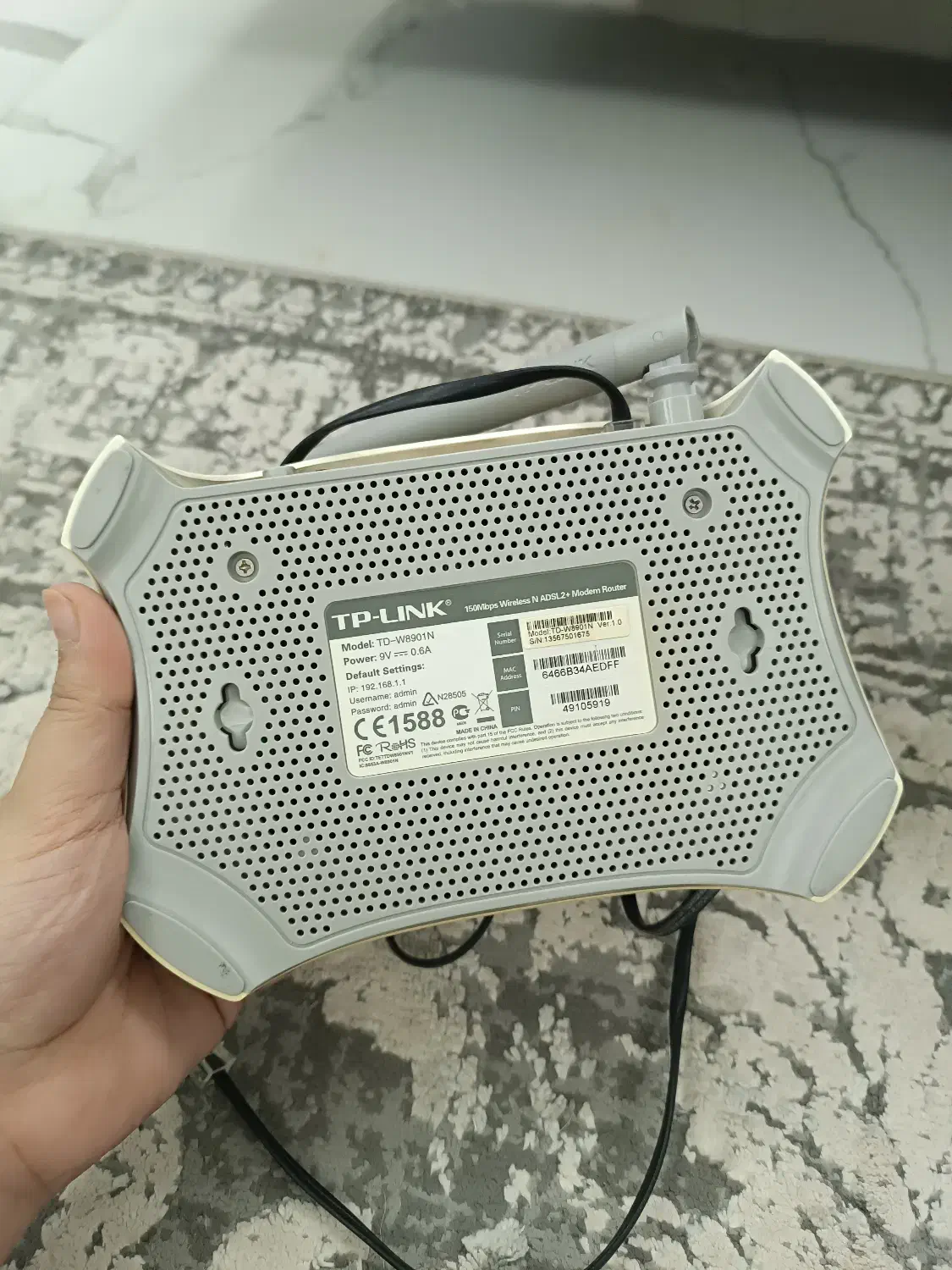 مودم Tp-link در حد نو|مودم و تجهیزات شبکه|کرج, باغستان|دیوار