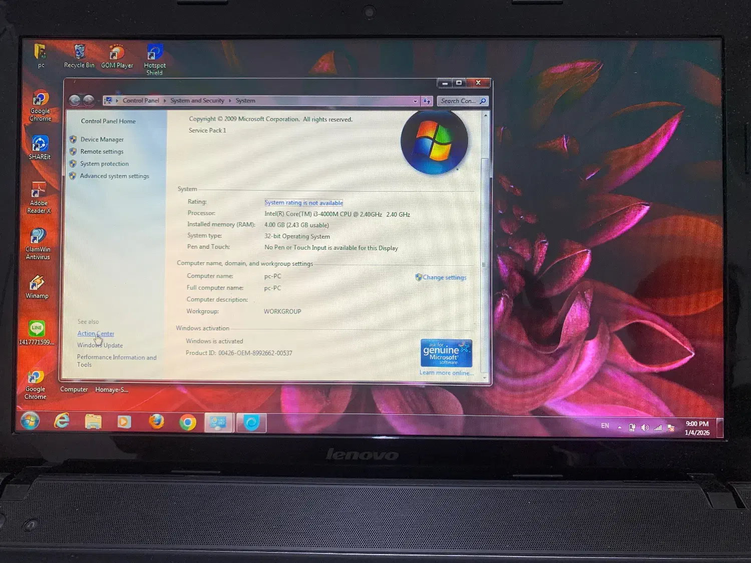 لپ تاپ مدل لنوو G510|رایانه همراه|تهران, حصارک|دیوار