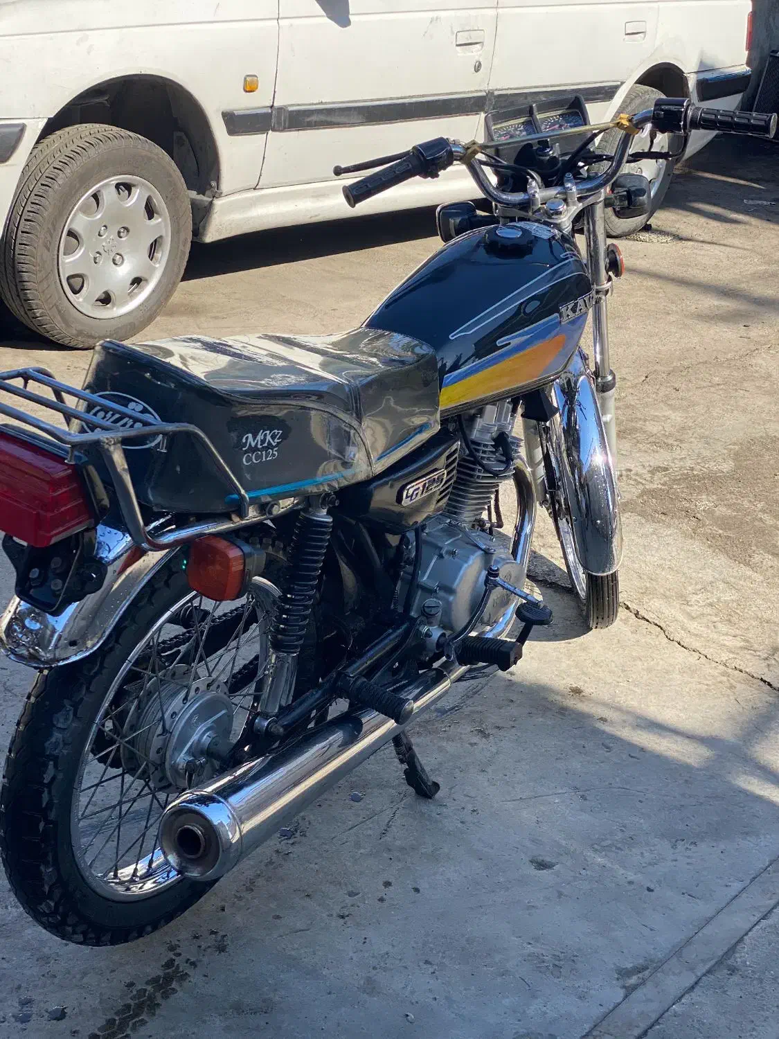 فروش موتور ۱۲۵پرواز مدل ۹۵|موتورسیکلت|قائمشهر, |دیوار