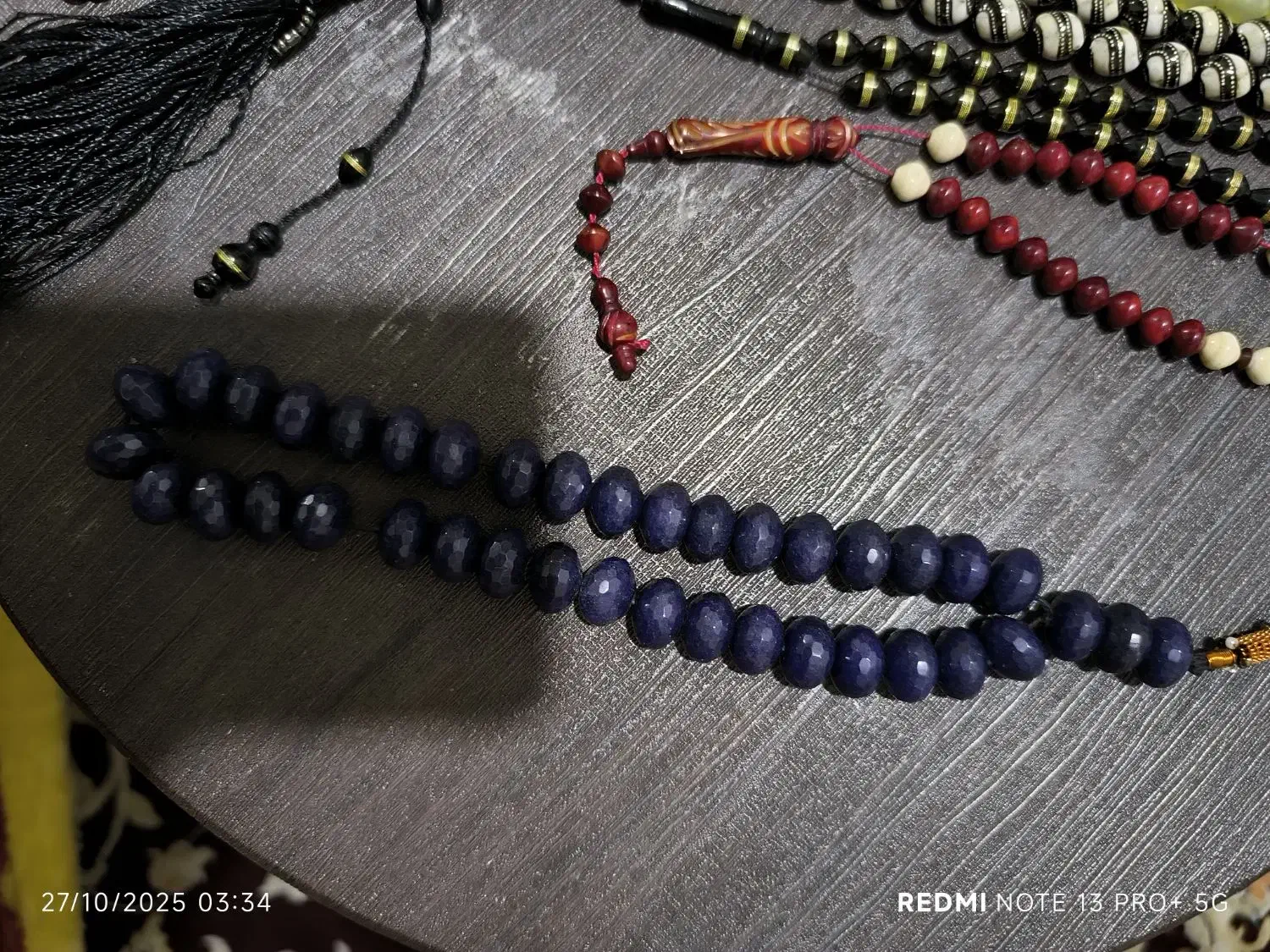 تسبیح یاقوت کبود آفریقایی|کلکسیون و سرگرمی|مشهد, شهید فرامرز عباسی|دیوار