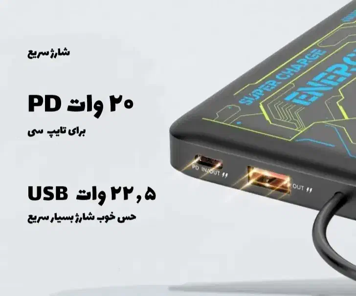 پاوربانک اورجینال کانفلون تحویل درب منزل|لوازم جانبی موبایل و تبلت|شیراز, گل سرخ|دیوار