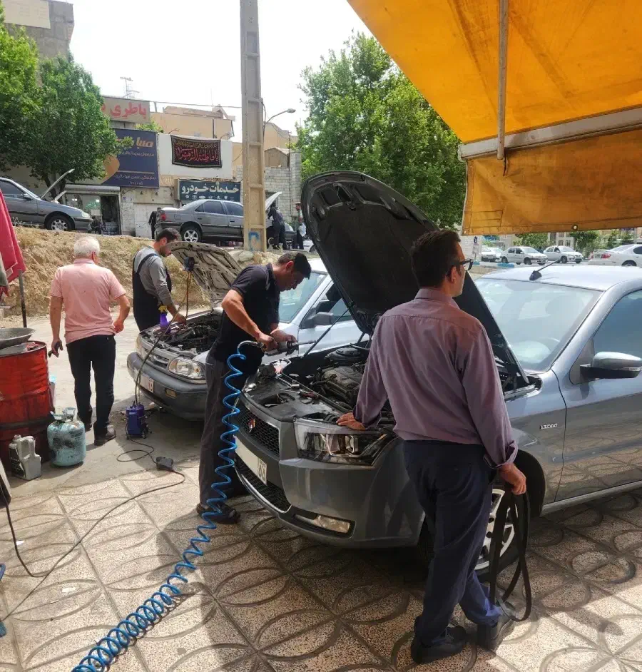 باطریسازی سیار شبانه روزی مکانیکی باطری ساز مکانیک|خدمات موتور و ماشین|قم, زنبیل آباد|دیوار