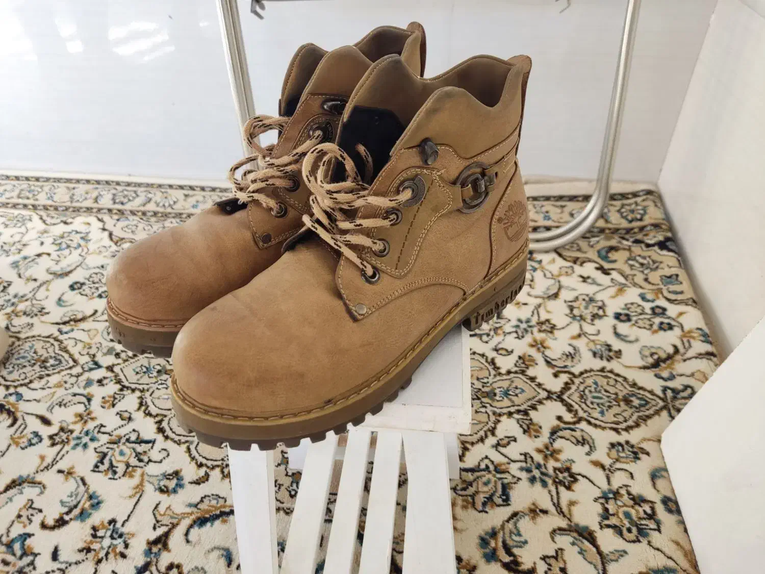 نیم بوت عسلی|کیف، کفش، کمربند|قزوین, |دیوار