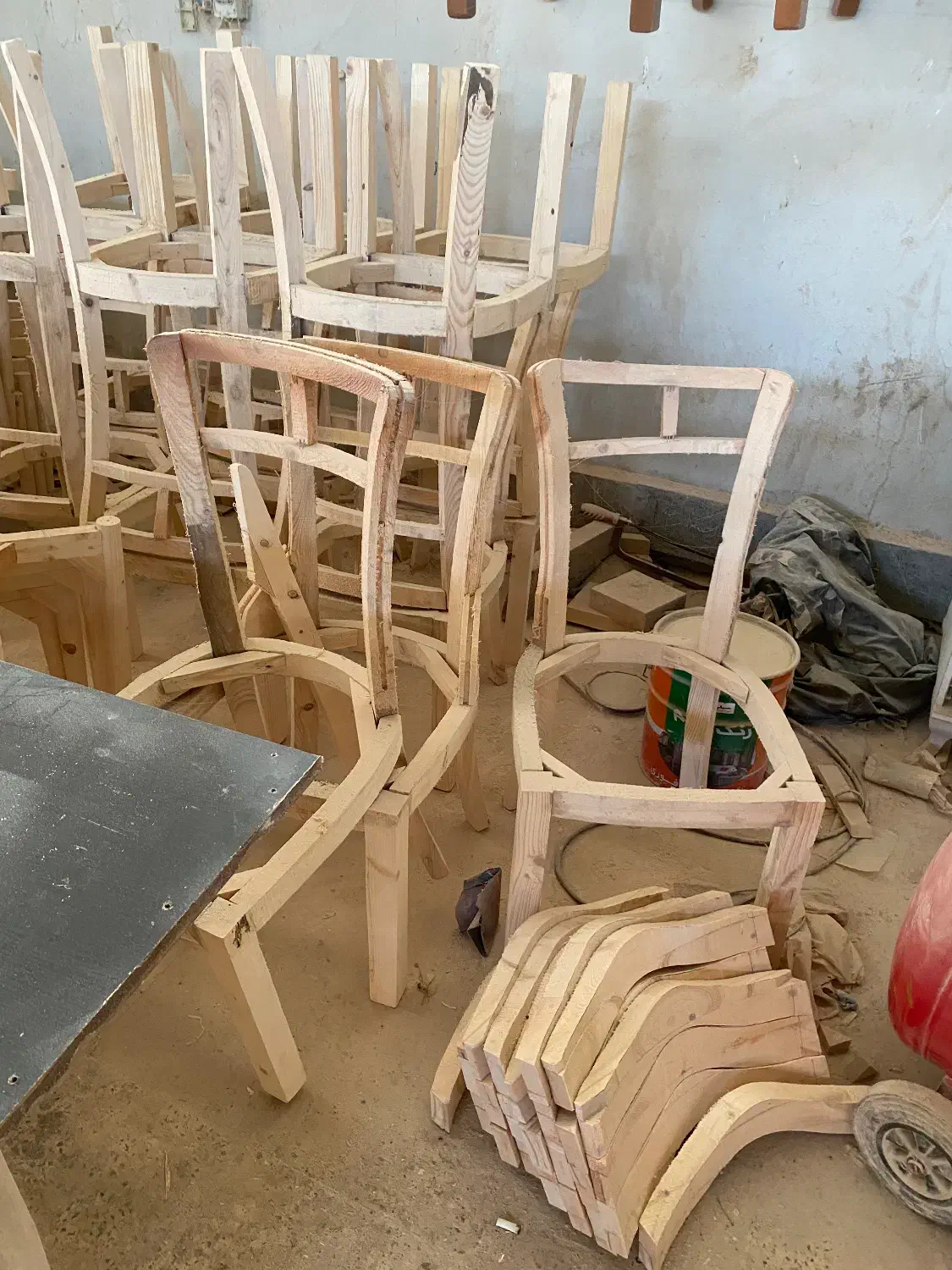 فروش عمده میز صندلی خام|میز و صندلی غذاخوری|اردبیل, |دیوار