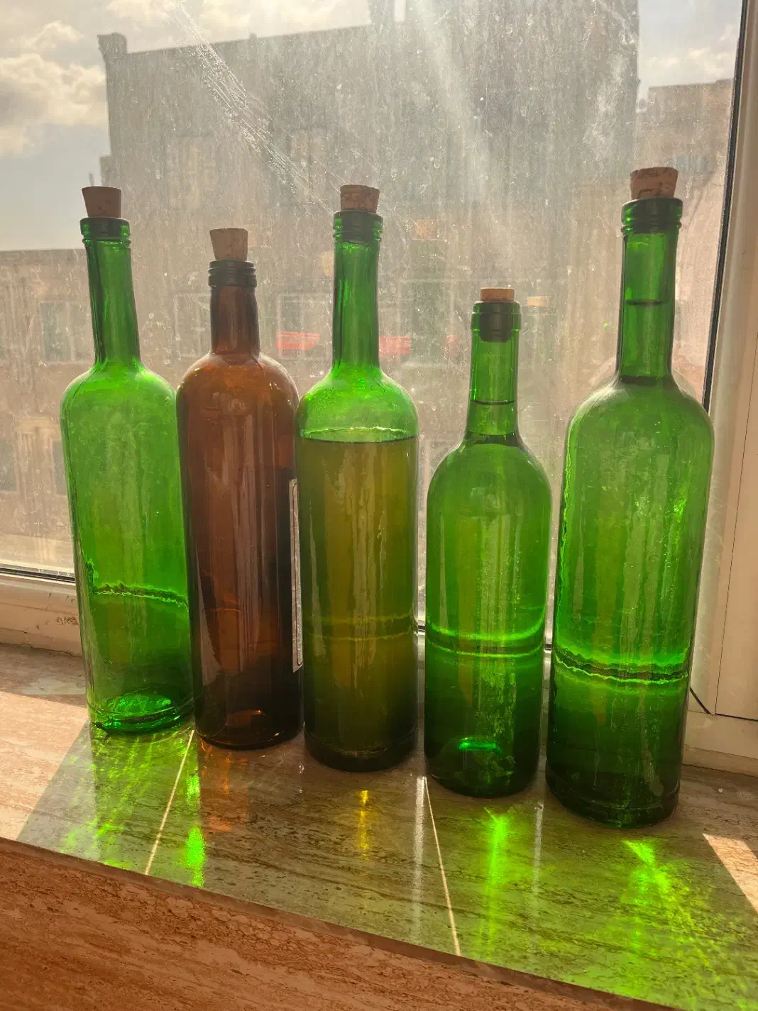 بطری شیشه ای|ظروف نگهدارنده، پلاستیکی، یک‌بارمصرف|ماهدشت, |دیوار