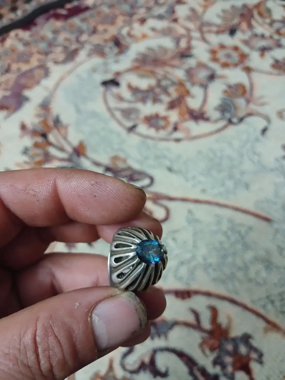 یک عدد انگشتر|جواهرات|تبریز, |دیوار