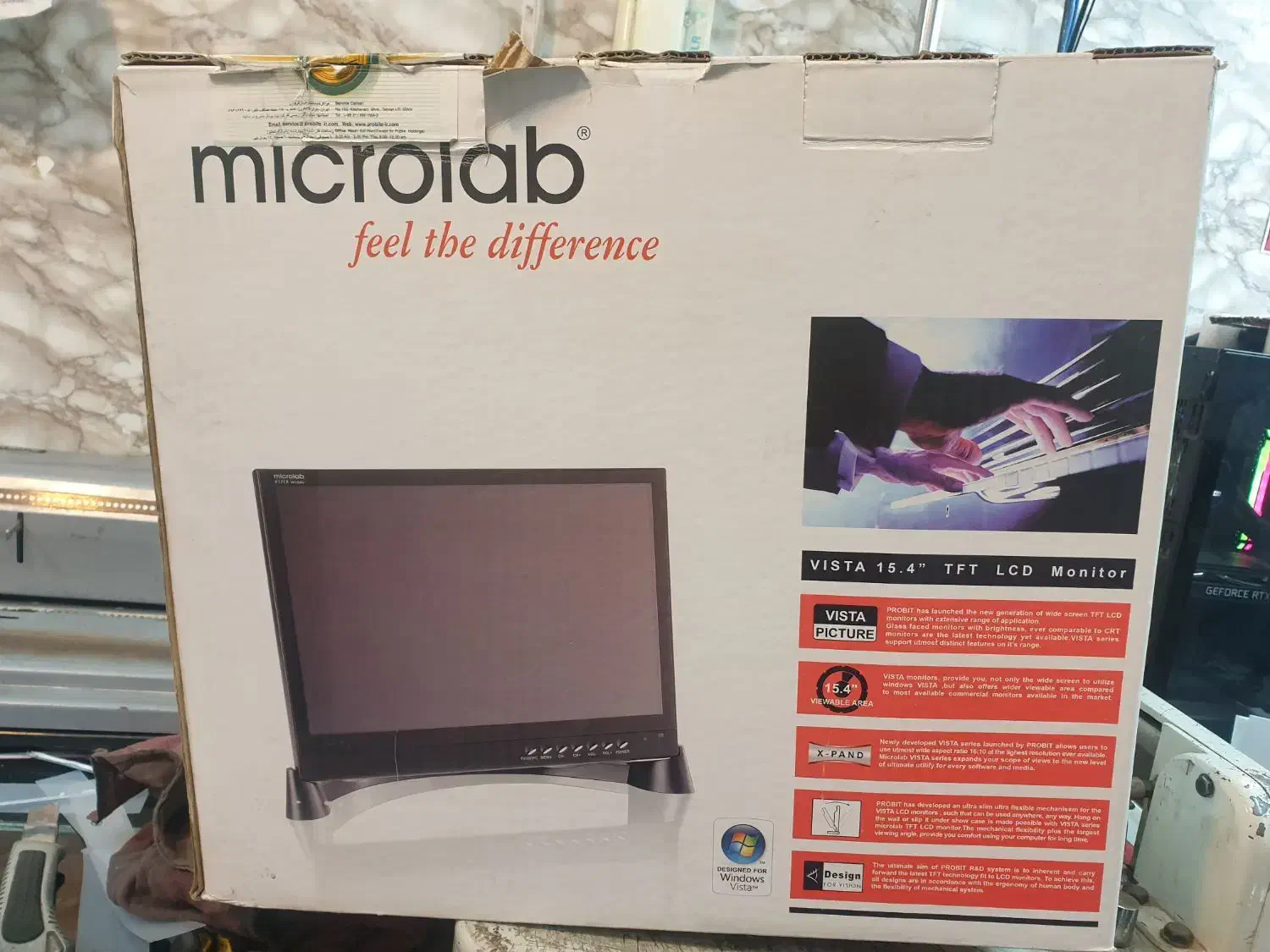 مانیتور میکرولب|قطعات و لوازم جانبی رایانه|مشهد, فاطمیه|دیوار