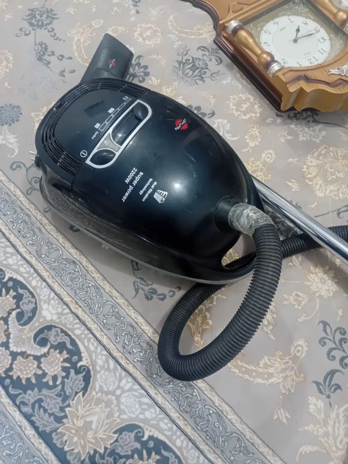 جارو برقی ساعت گلیم پرده|موکت|خرم‌آباد, |دیوار