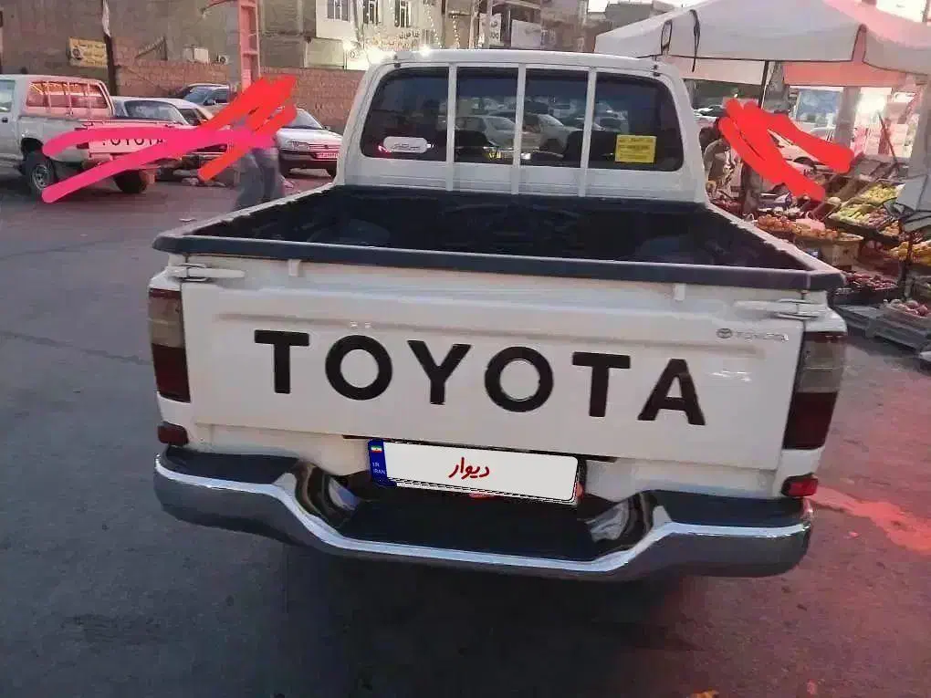 هایلوکس دوکابین مدل ۲۰۰۲ بدونه رنگ|خودرو سواری و وانت|بانه, |دیوار