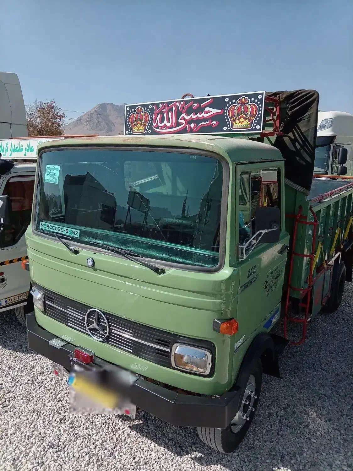 کامیون بنز خاور 608 مدل 69 بکر|خودرو سنگین|باغ بهادران, |دیوار