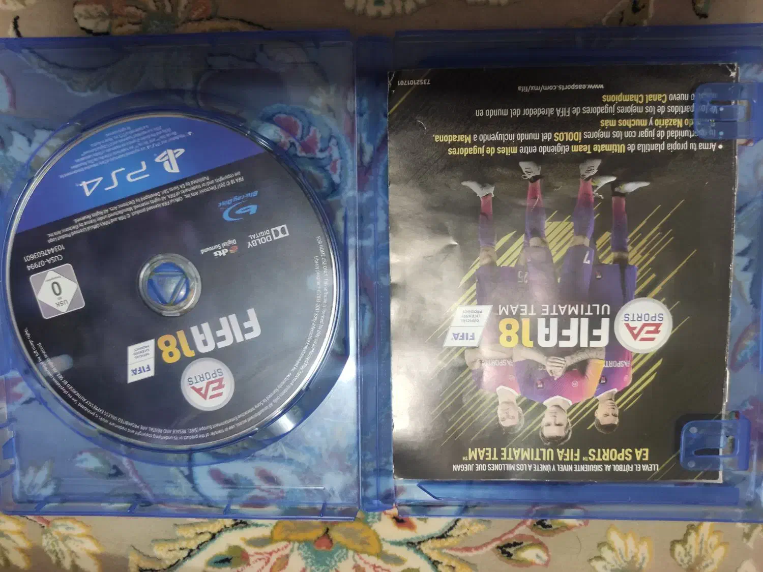 سیدی فیفا ۱۸ در حد نو|کنسول، بازی ویدئویی و آنلاین|تهران, شهرک فردوس (حسینی)|دیوار