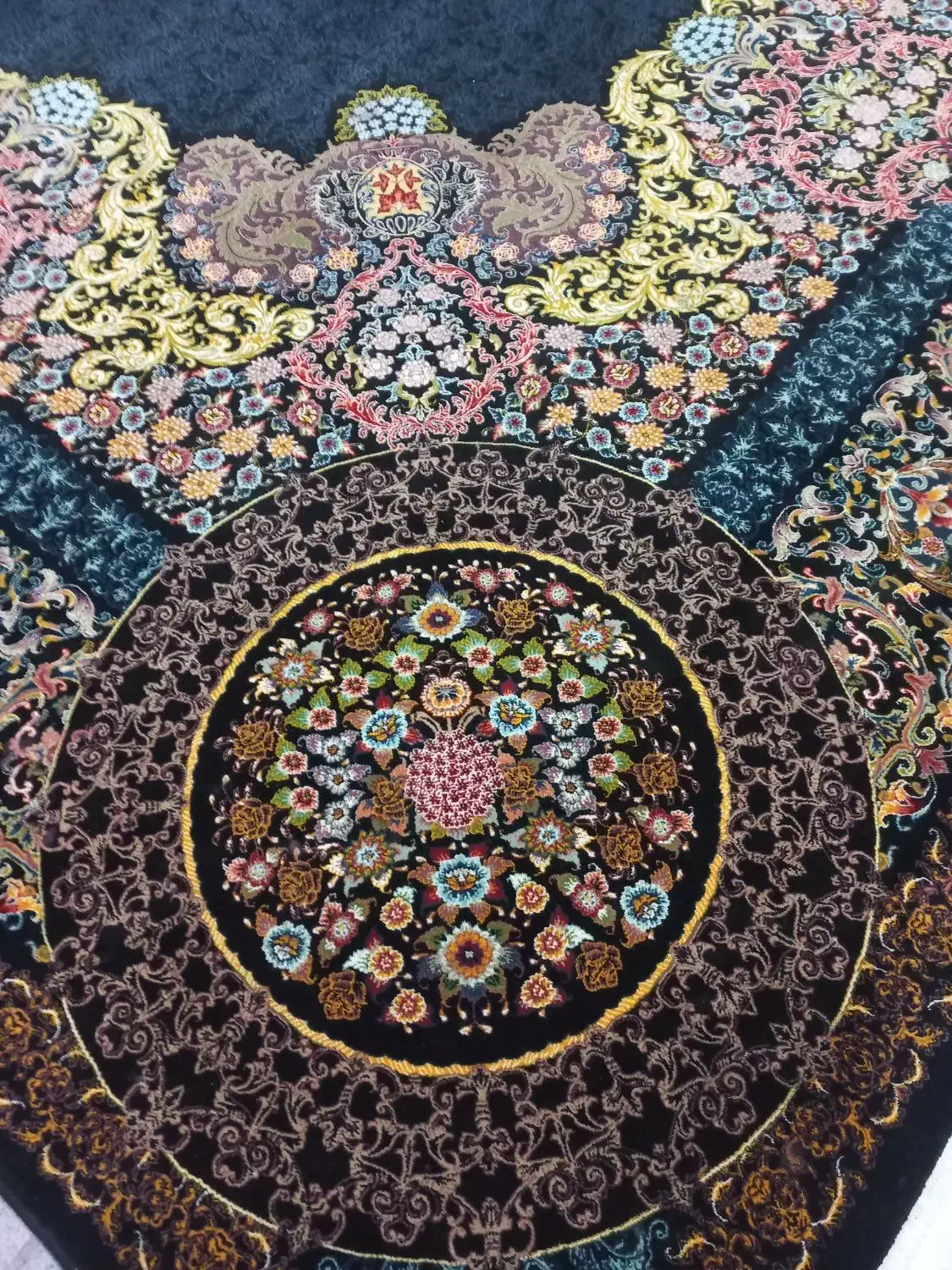 ۱۲متری جفت قالی سورمه ای|فرش|بندرعباس, |دیوار