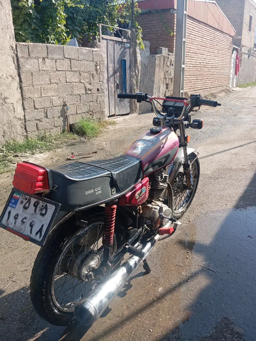 نیکتاز ۲۰۰ مدارک تکمیل|موتورسیکلت|مینودشت, |دیوار