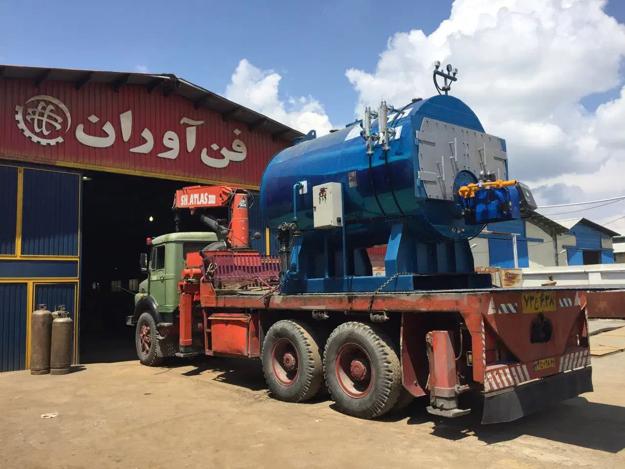 فروش دستگاه تولید بخار صنعتی با ظرفیت‌های مختلف|ماشین‌آلات صنعتی|ارومیه, |دیوار