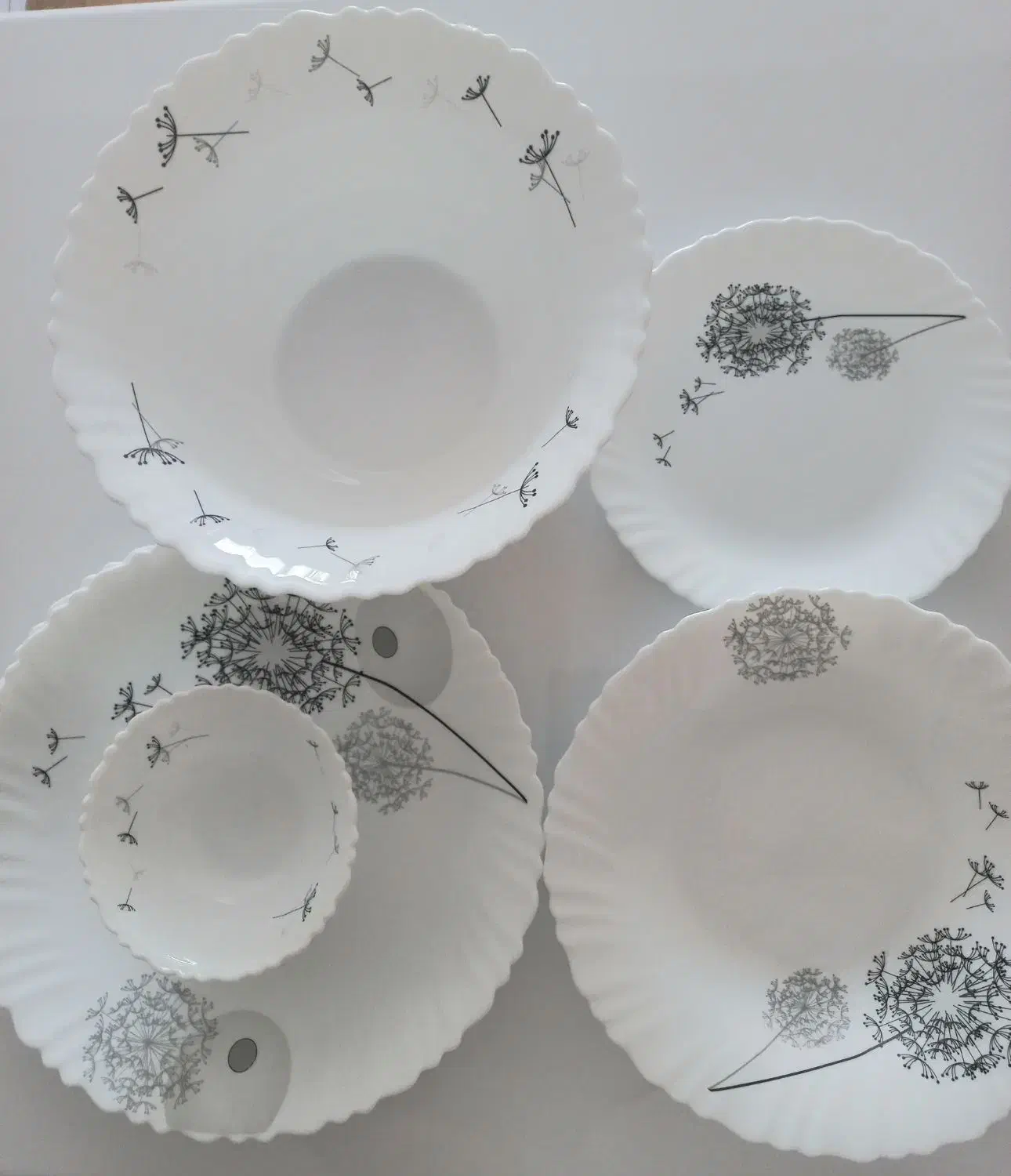 آرکوپال طرح قاصدک|ظروف سرو و پذیرایی|دورود, |دیوار