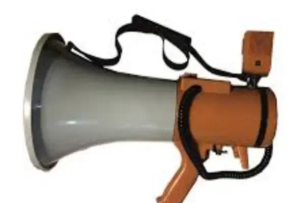 بلندگو دستی|صوتی و تصویری|میانه, |دیوار