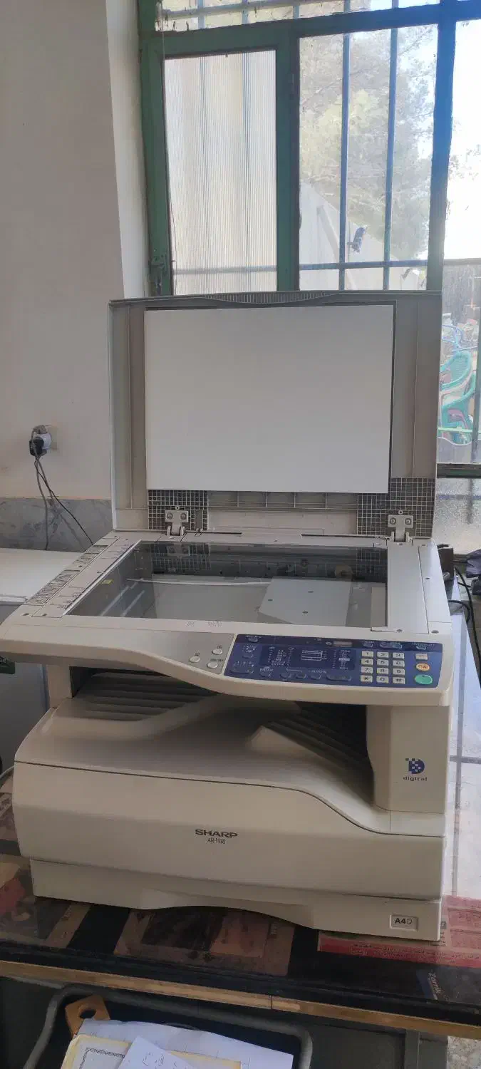 چاپگر شارپ سالم تمیز|پرینتر، اسکنر، کپی، فکس|مه ولات, |دیوار