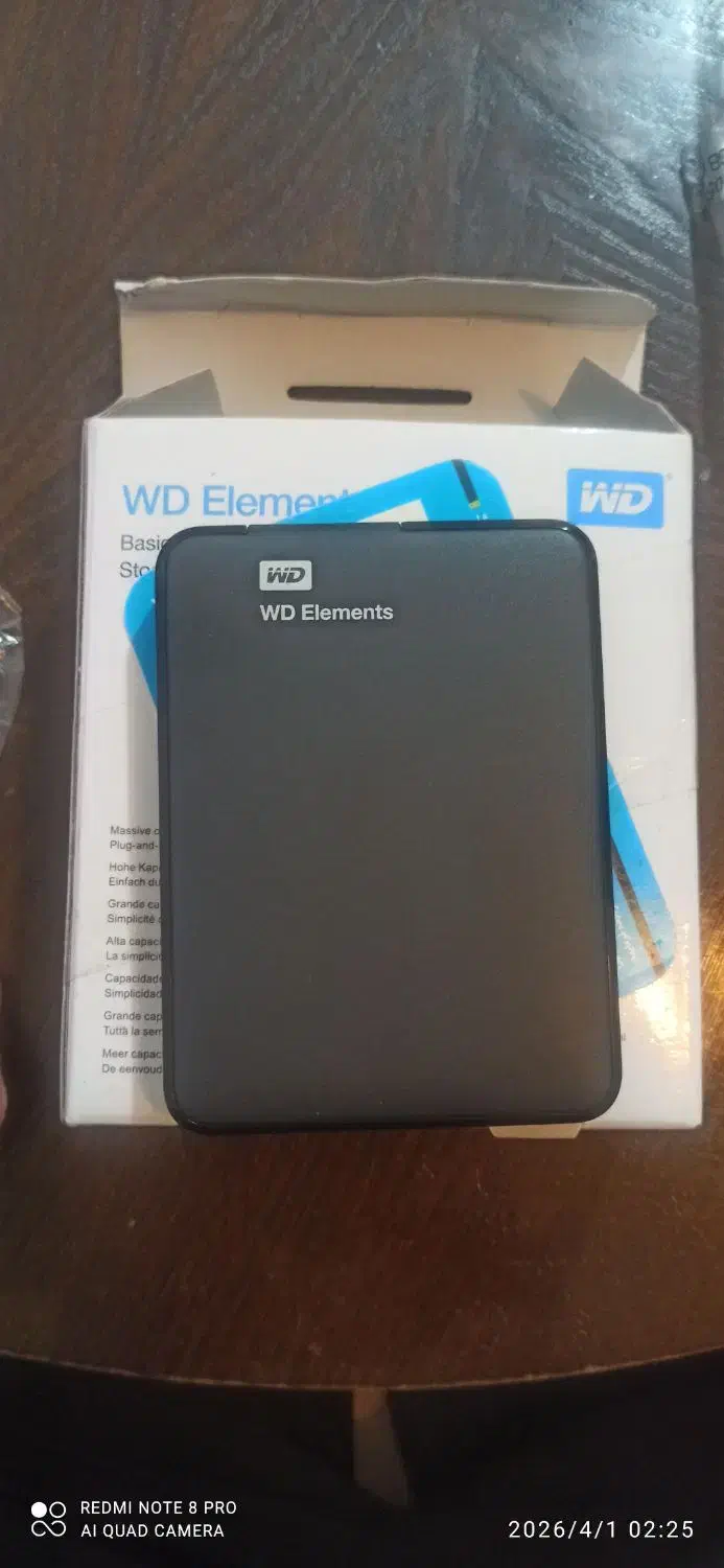 هارد WD Elements ۱|قطعات و لوازم جانبی رایانه|تهران, دکتر هوشیار|دیوار