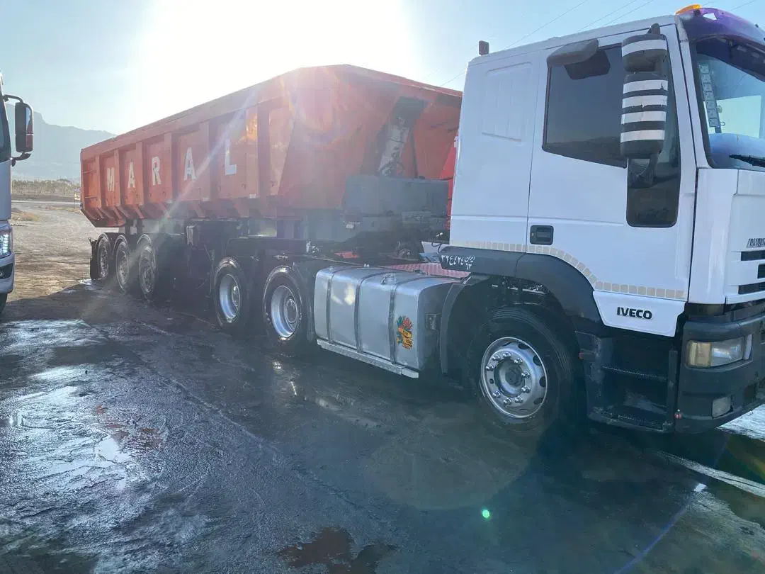 کمپرسی سه محور دست ساز کاسه ای|خودرو سنگین|نیریز, |دیوار